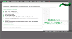 Desktop Screenshot of kunststoff-wagner.eu