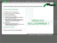 Tablet Screenshot of kunststoff-wagner.eu